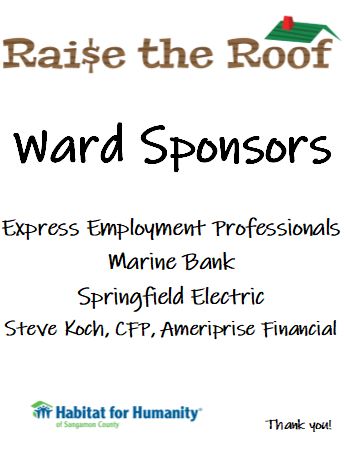 Ward Sponsors