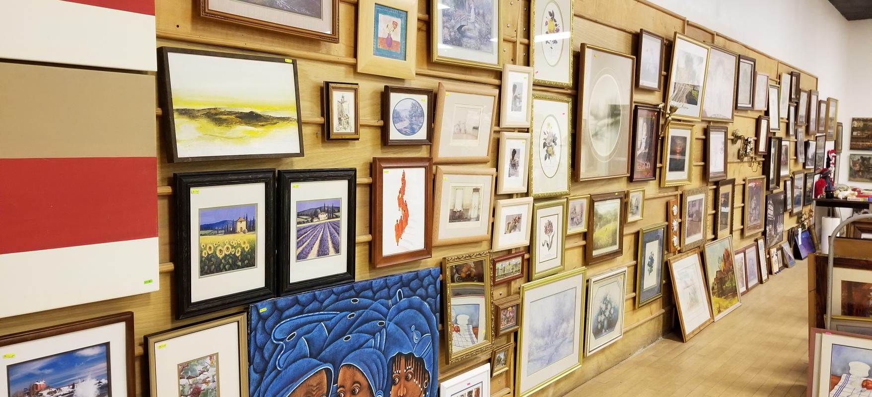 Framed pieces